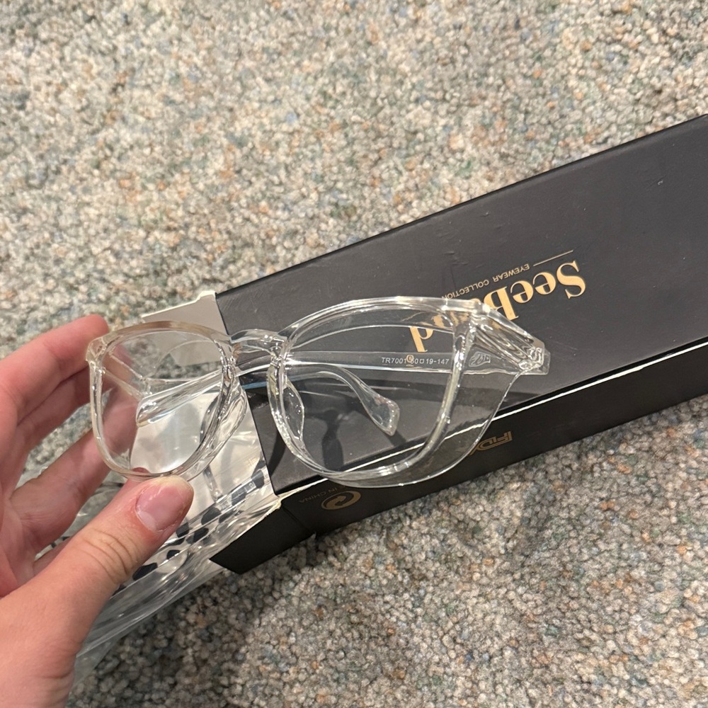 SeeBand Clear Side-Shield Glasses